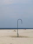 Stranddusche am Kniepsand