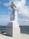 Skulptur auf der Westmole